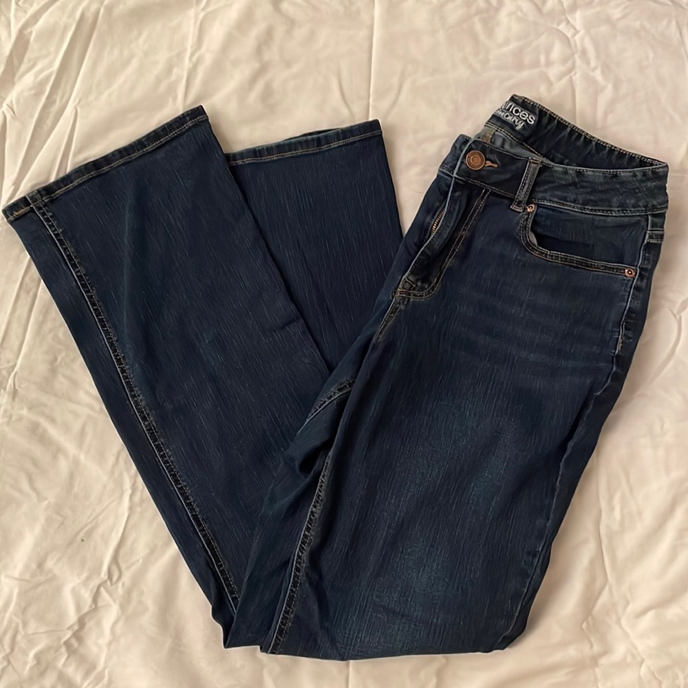 Maurice’s High rise curvy jeans size 12 Long